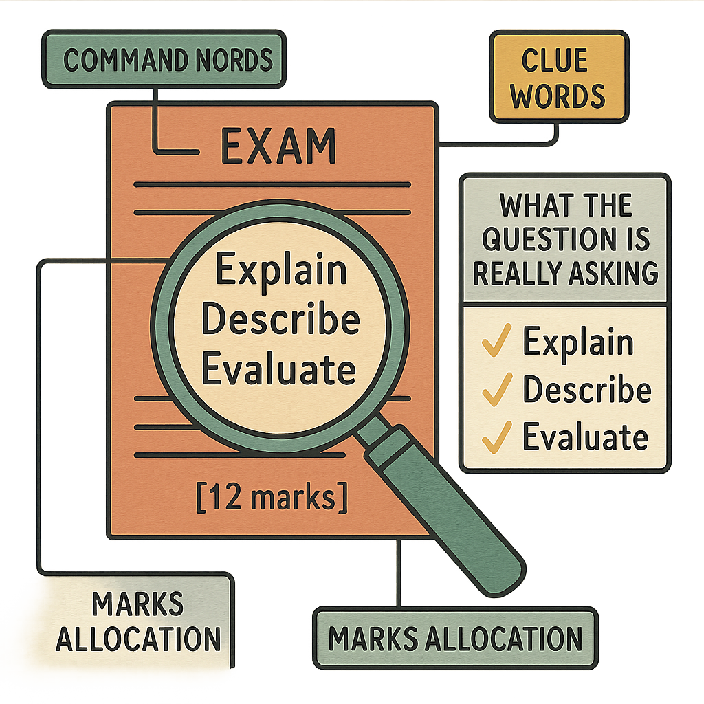 Exam Question Analysis diagram