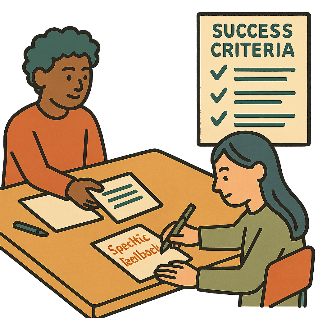Peer Marking diagram