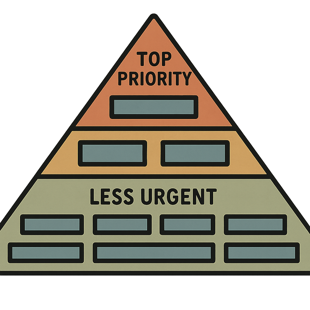 Priority Pyramid diagram