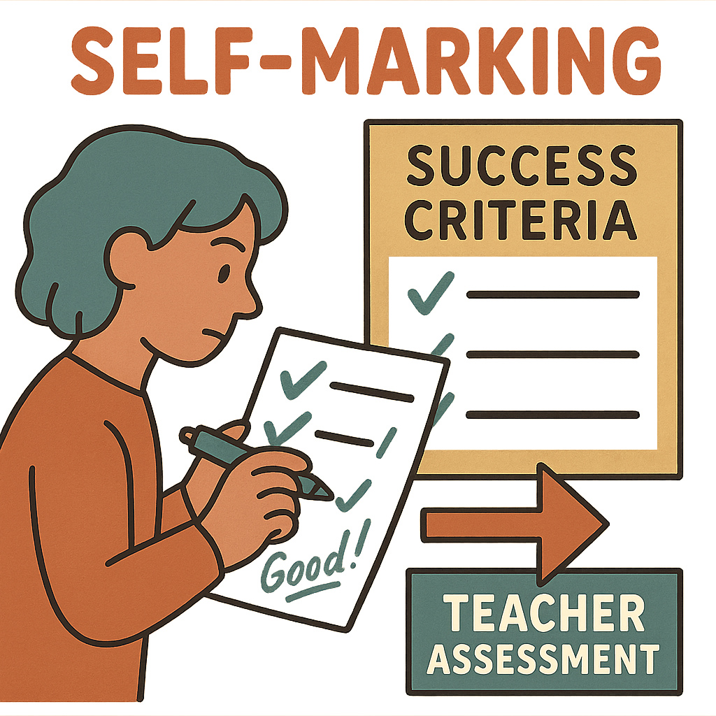 Self-Marking diagram