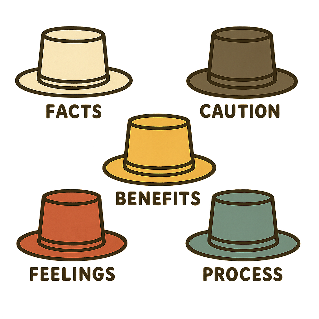 Thinking Hats diagram