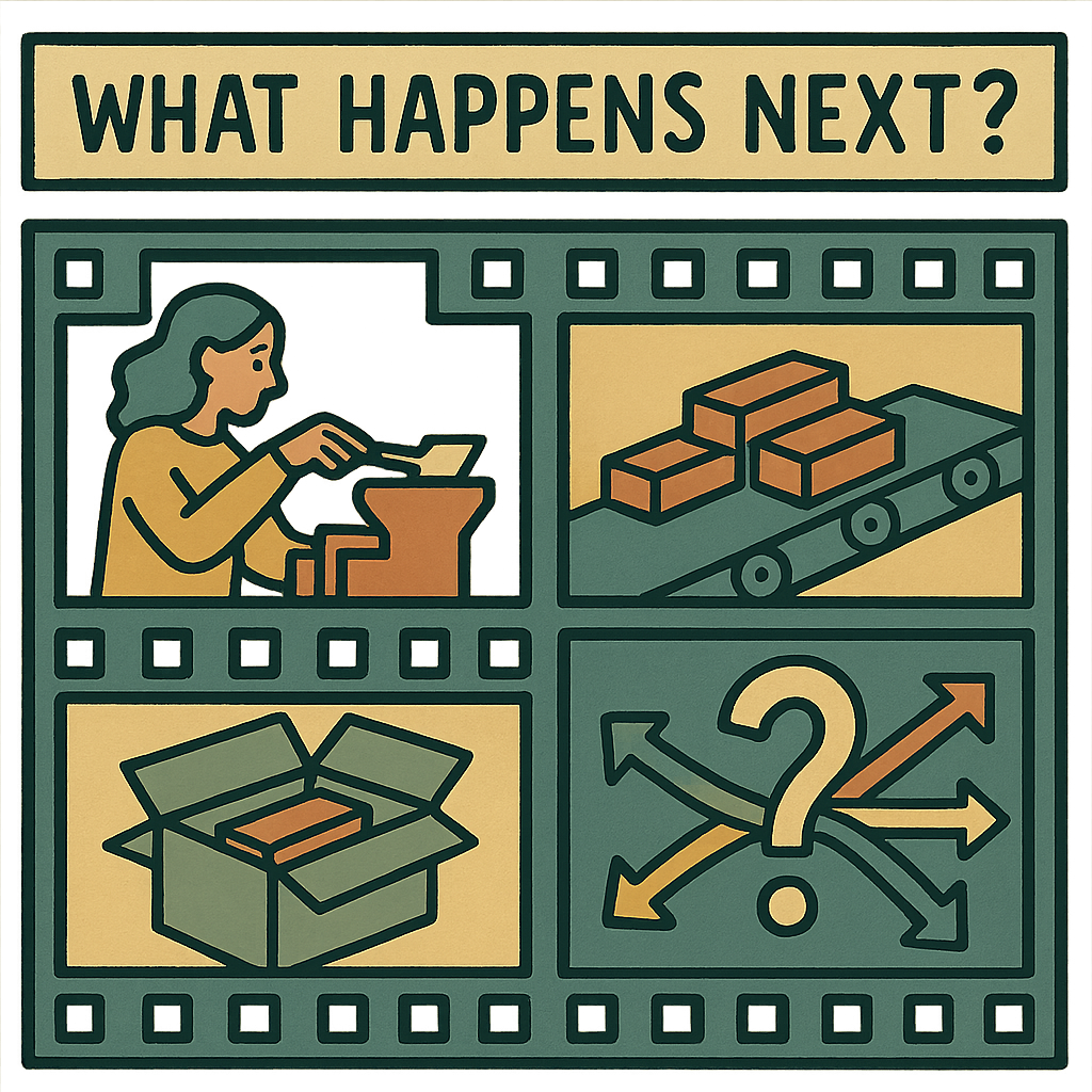 What Happens Next? diagram