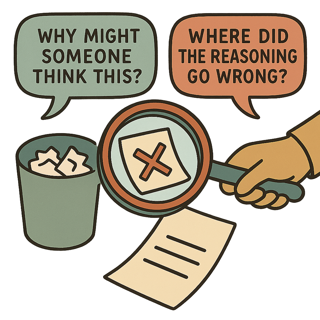 Wrong Answers Collected and Used diagram